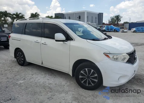 2014 Nissan Quest S from USA, damaged, VIN JN8AE2KP2E9103259